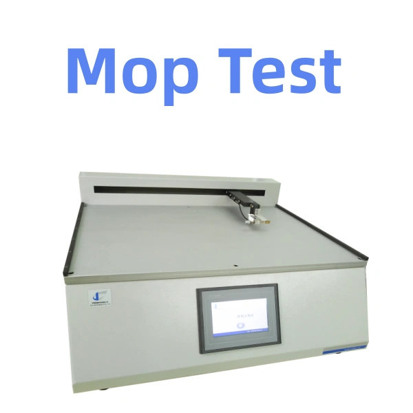 Robot Mop Test for Efficiency and Quality Assurance